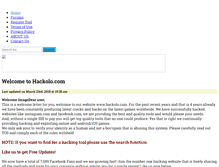 Tablet Screenshot of hackolo.com